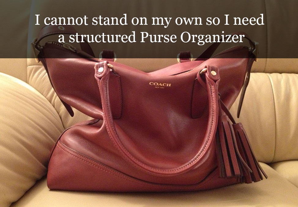 Best Purse organizer inserts for Coach Handbags | CloverSac