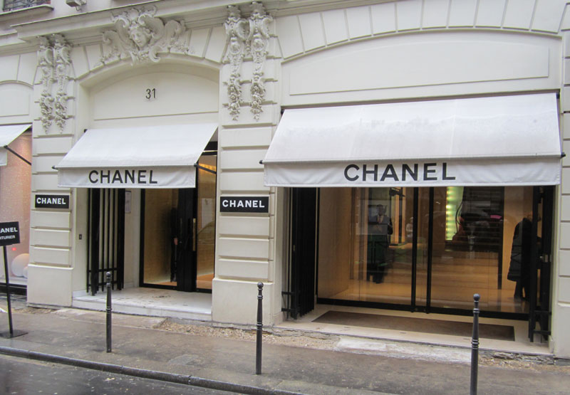 Where to buy Chanel in Paris | CloverSac