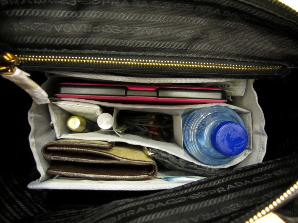 Purse Insert for Prada Tessuto Saffian 3