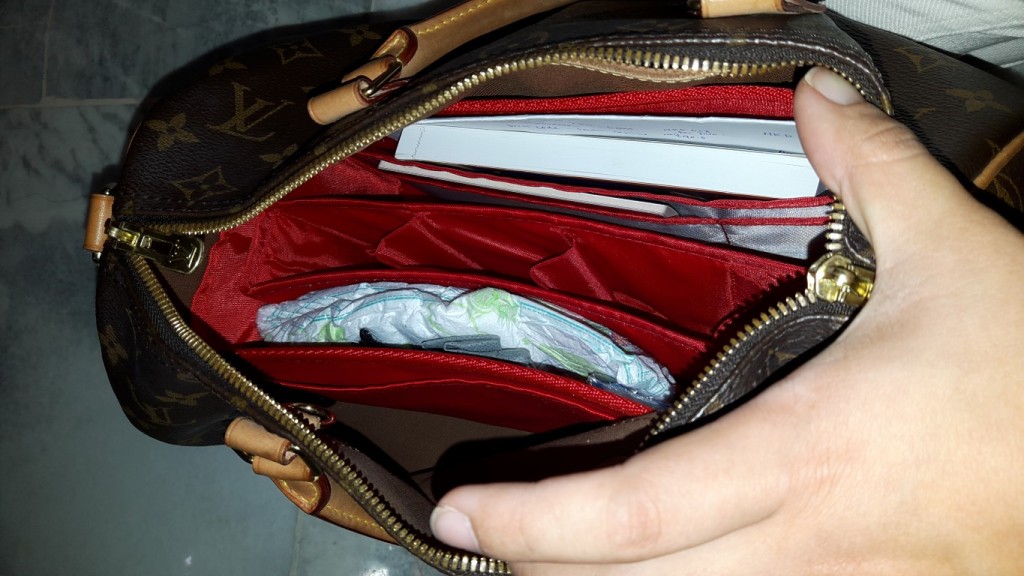 Purse organizer Insert for Louis Vuitton Speedy 30 Monogram (Photo)-1