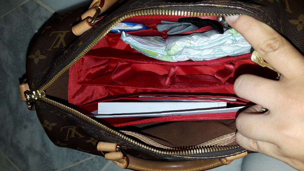 Purse organizer Insert for Louis Vuitton Speedy 30 Monogram (Photo)-2