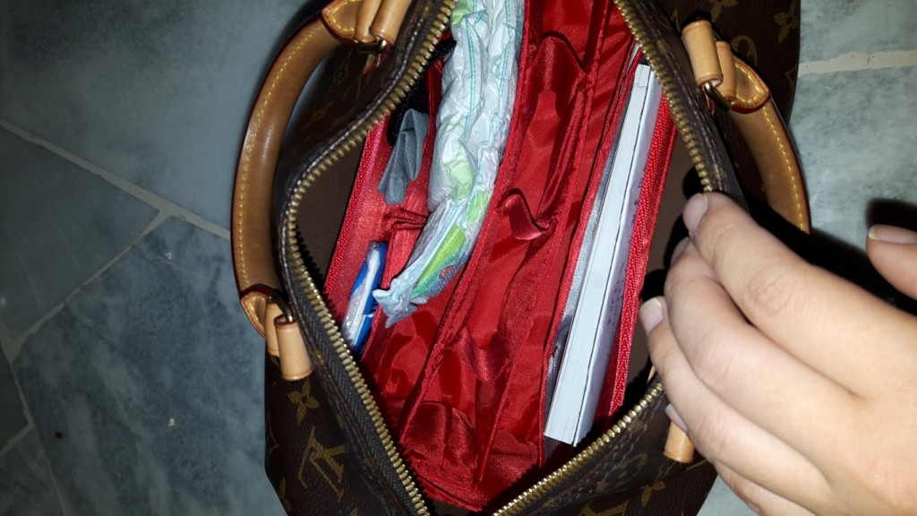 Purse organizer Insert for Louis Vuitton Speedy 30 Monogram (Photo)-3