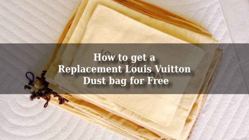 Louis Vuitton bag storage tips acid free paper dust bag